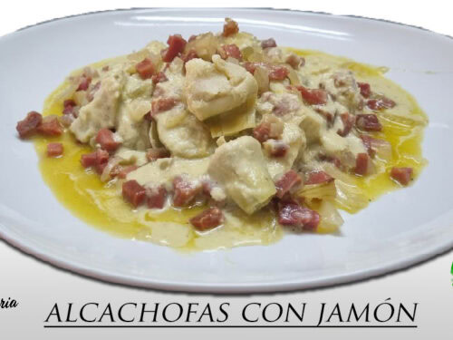 Alcachofas con Jamón 400GR