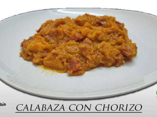 Calabaza con Chorizo 400GR