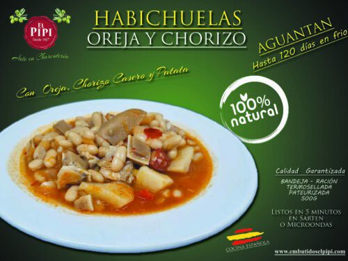 Habichuelas con Oreja 500GR