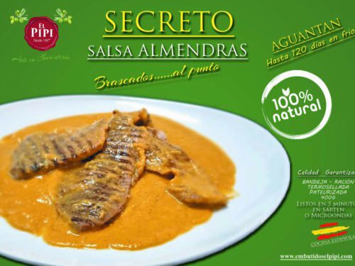 Secreto en salsa de Almendras 400