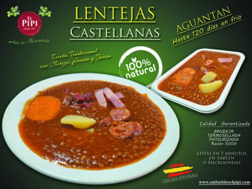 LENTEJAS CASTELLANAS 500G