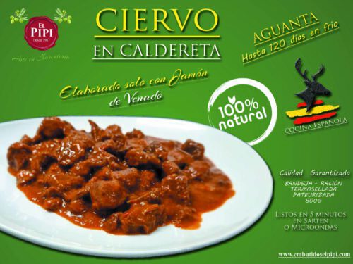 CIERVO EN CALDERETA 400GR