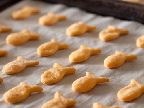 Homemade Goldfish Crackers