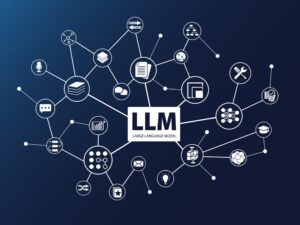 Large Language Model (LLM) conceptual diagram