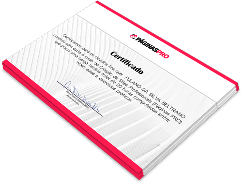 certificado curso páginas pro viana patricio