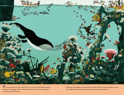 Benjamin Chaud, from Coquillages et petit ours (2012)