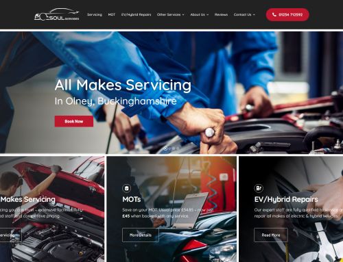 Soul Garages Website