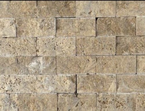 אבן טבעית מבוקעת