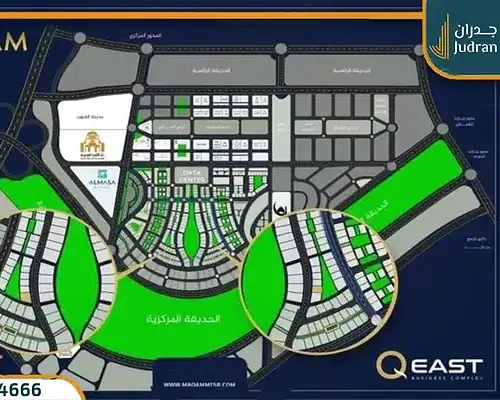 مول كيو ايست العاصمة الإدارية Q East Mall قسط حتي 10 سنوات