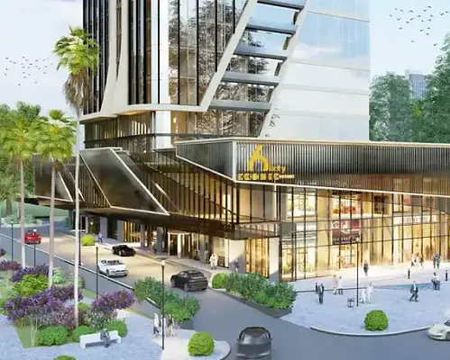 امتلك مكتب بمساحة 59 متر في مول سيكستي ايكونيك تاور العاصمة بتقسيط مريح