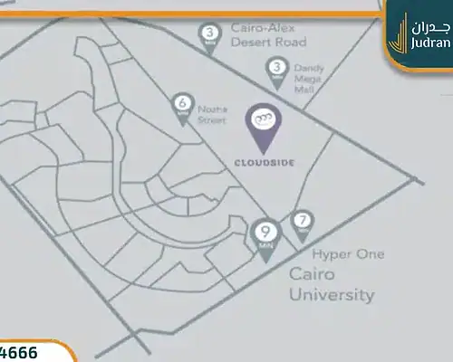 كمبوند كلاود سايد الشيخ زايد Cloudside احدث مشاريع هيلز