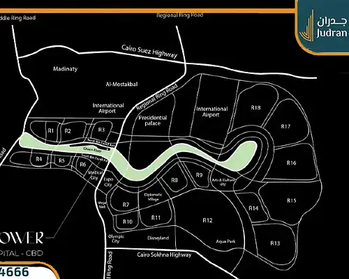 مول تاج تاور العاصمة الإدارية الجديدة اسعار Taj Tower  