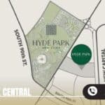 كمبوند هايد بارك سنترال التجمع السادس Hyde Park Central