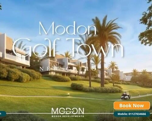 كمبوند جولف تاون التجمع السادس Golf Town New Cairo Modon