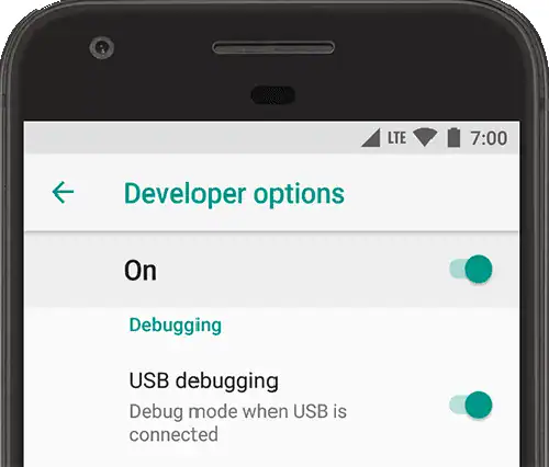 dev options