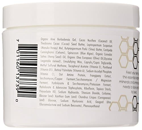 Psoriasis & Eczema Cream 4oz Advanced Healing Non-Greasy Moisturizer with Organic Aloe Vera, Manuka Honey, Hemp Oil & More. - Image 5