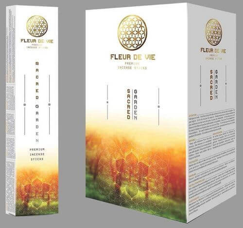 Encens Fleur de Vie Jardin Sacré 15g