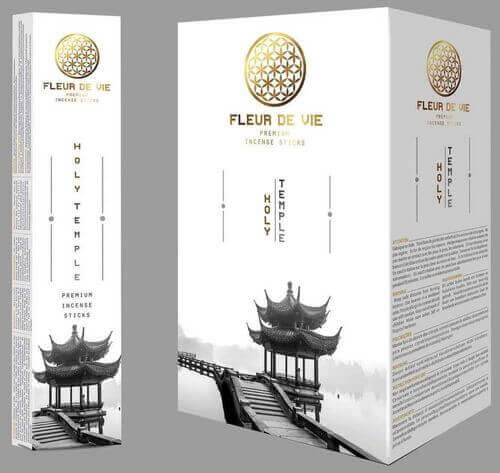 Encens Fleur de Vie Temple Sacré 15g