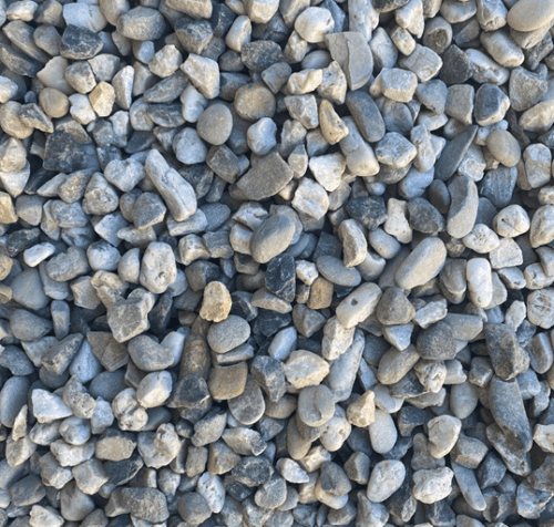 White Grey Pebbles 20mm / m³
