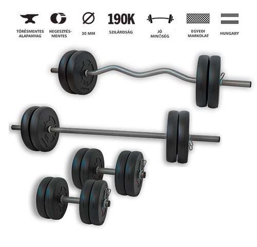 GazoFitness® Hardcore Szuperszett 66 Kg