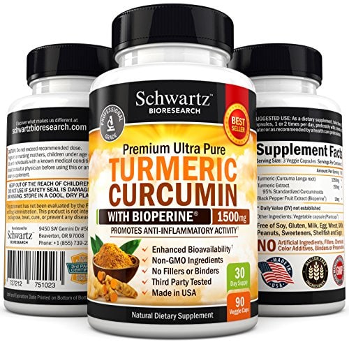 Turmeric Curcumin with Bioperine 1500mg. - Image 9