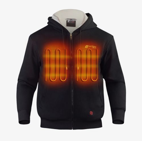 Unisex Transit 2.0 Heated Ultra Soft Hoodie with HeatSync™ - Grey