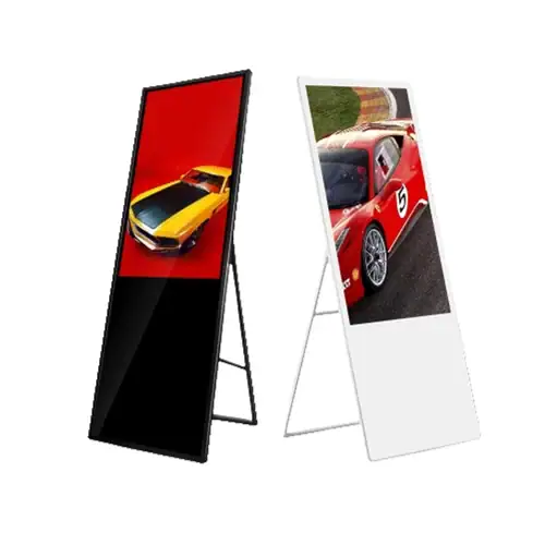 32 Inch Angle Shape Digital Standee3