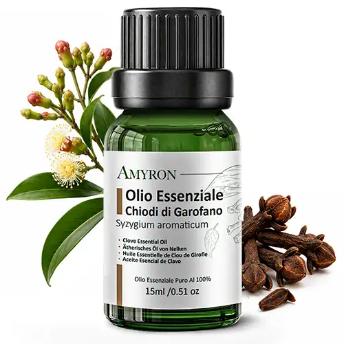 Olio essenziale di chiodi di garofano AMYRON puro 100% flacone da 15 ml
