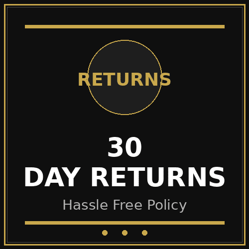 30 Day Hassle Free Returns — Apex Fade
