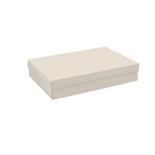 karton ozdobny 35 x 24 x 7 cm szampański