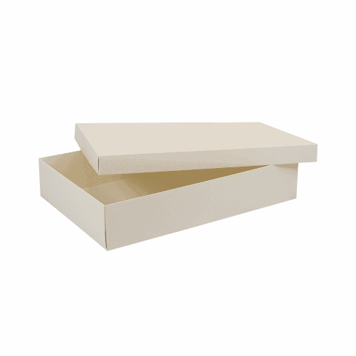 karton ozdobny 35 x 24 x 7 cm szampański