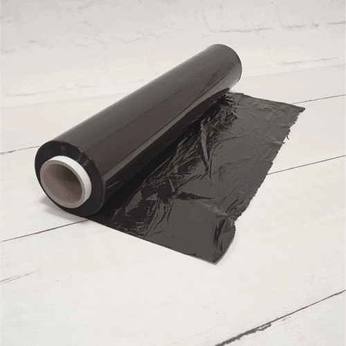 Folia stretch czarna 2,4 kg
