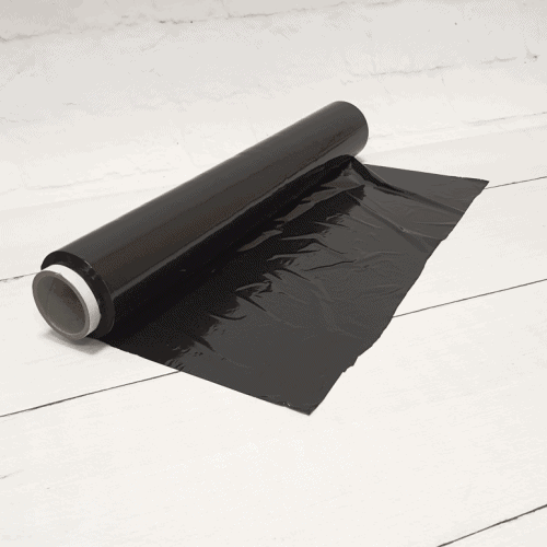 folia stretch czarna 1,5 kg
