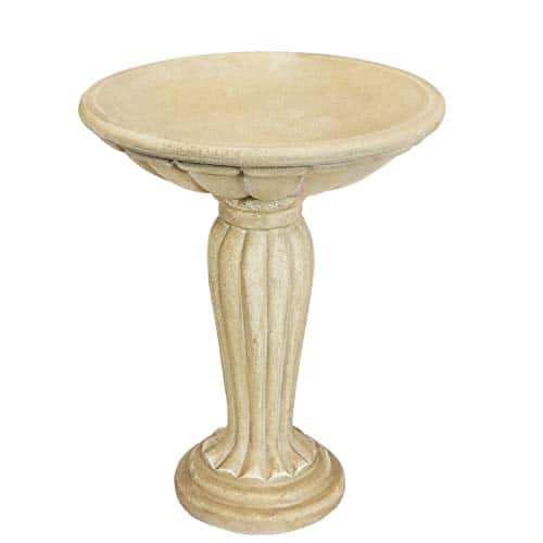 Antique Concrete Bird Bath