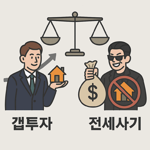 갭투자와 전세사기의 차이, 헷갈리시면 안 됩니다