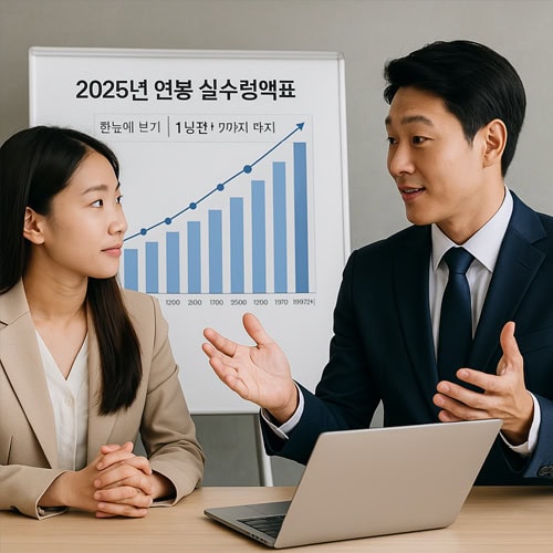 연봉 공제 항목 및 공제율