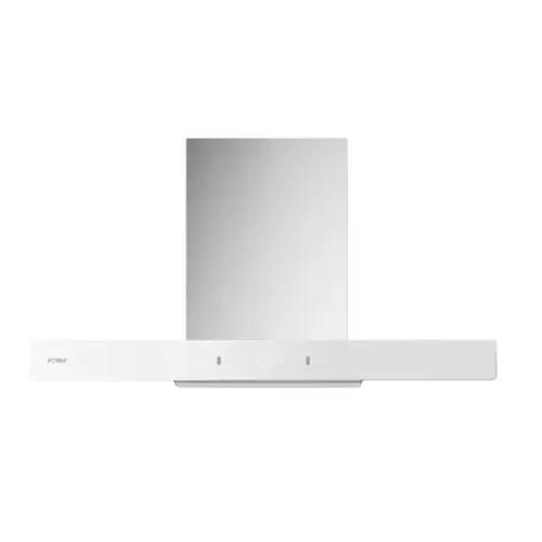 Fotile EMG9008-CW 900mm White Glass Built in/Canopy Rangehood