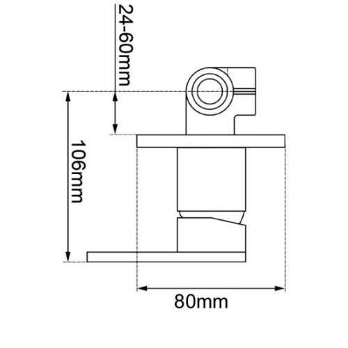 LUCID PIN Series BU0126-2-80.ST-NB Trim Kit(match CLPM)