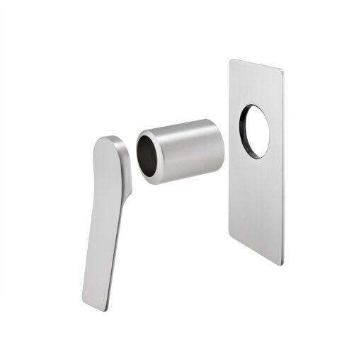 RUSHY- Brushed Nickel Wall Mixer