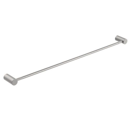 CADDENCE- 800mm Brushed Nickel Single Towel Rail