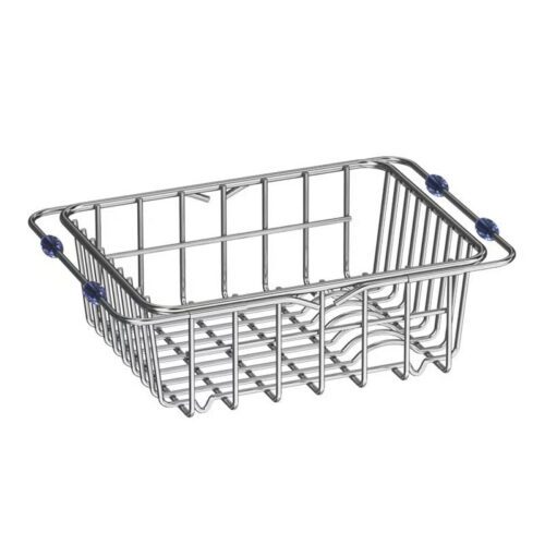 Flexible Stainless Steel Sink Basket/ Dish Rack
