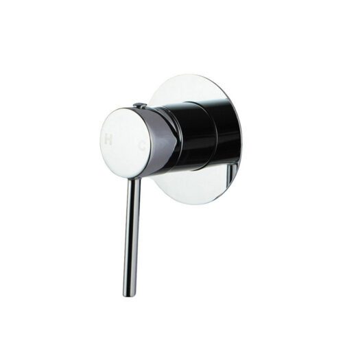 LUCID PIN- Chrome Wall Mixer (65MM Cover Plate)
