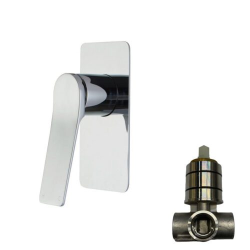 RUSHY- Chrome Wall Mixer