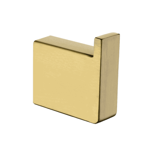 IVANO Series Square Brushed Yellow Gold Robe Hook