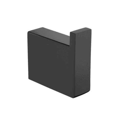 IVANO Series Square Black Robe Hook