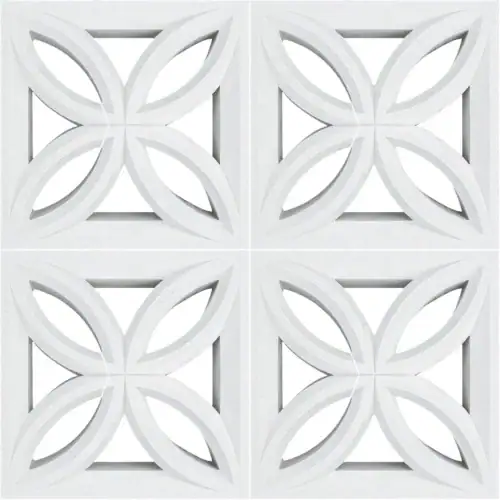 Flower 3D Coloured Breeze Block 290mm x 290mm x 90mm