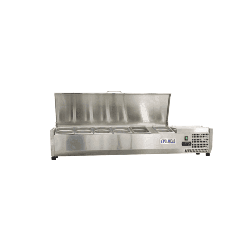 Pizza Ingredient Fridge- 6 Division