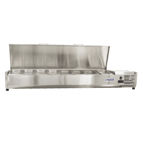 Pizza Ingredient Fridge- 8 division