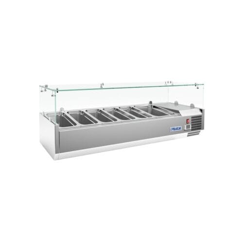 Pizza Ingredient Fridge - 6 Division