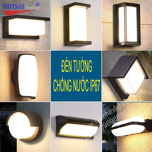 Đèn tường led hiện đại DTNT 601 Đèn tường led hiện đại chống nước